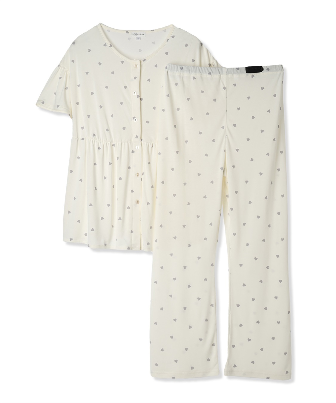 Rosemadame 接触冷感ハート柄パジャマ_variation_1