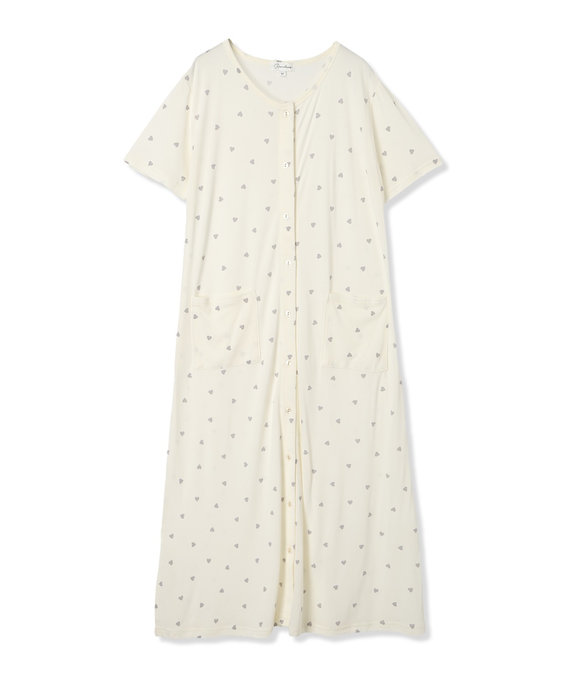 Rosemadame 接触冷感ハート柄ネグリジェ_variation_1