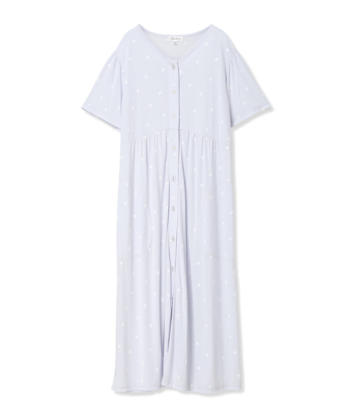 Rosemadame 接触冷感ハート柄ネグリジェ_variation_2