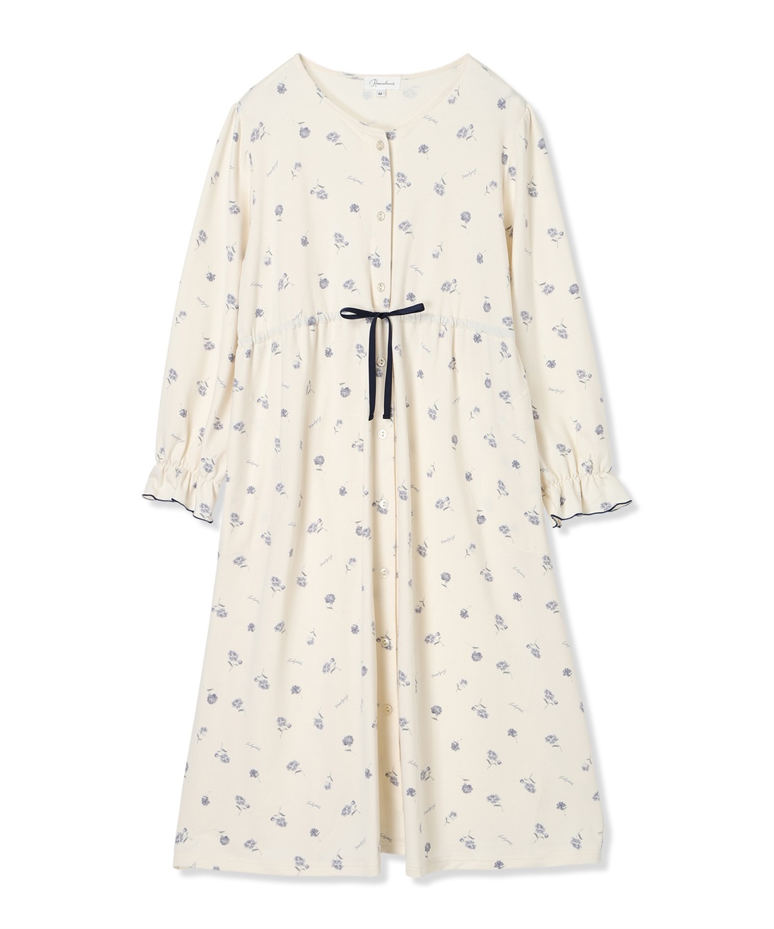 Rosemadame レトロフラワーネグリジェ/ワンピースパジャマ/ルームウェア（マタニティ/授乳服）授乳楽々 妊婦服 産前・産後対応_variation_2