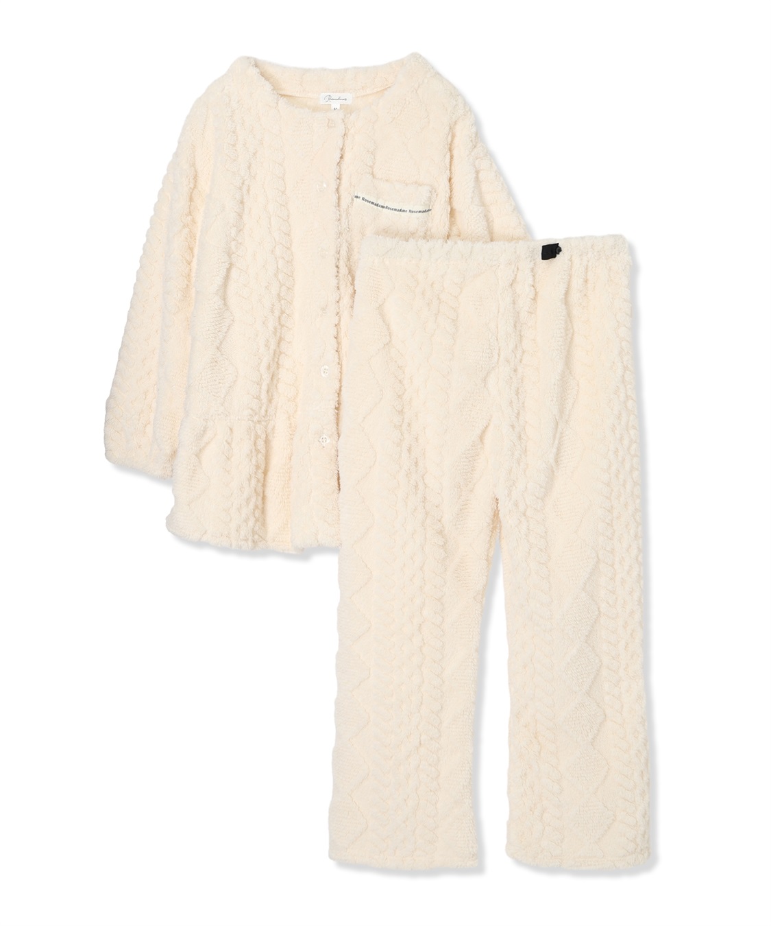 Rosemadame ｹｰﾌﾞﾙ柄ﾌﾘｰｽﾊﾟｼﾞｬﾏ_variation_1