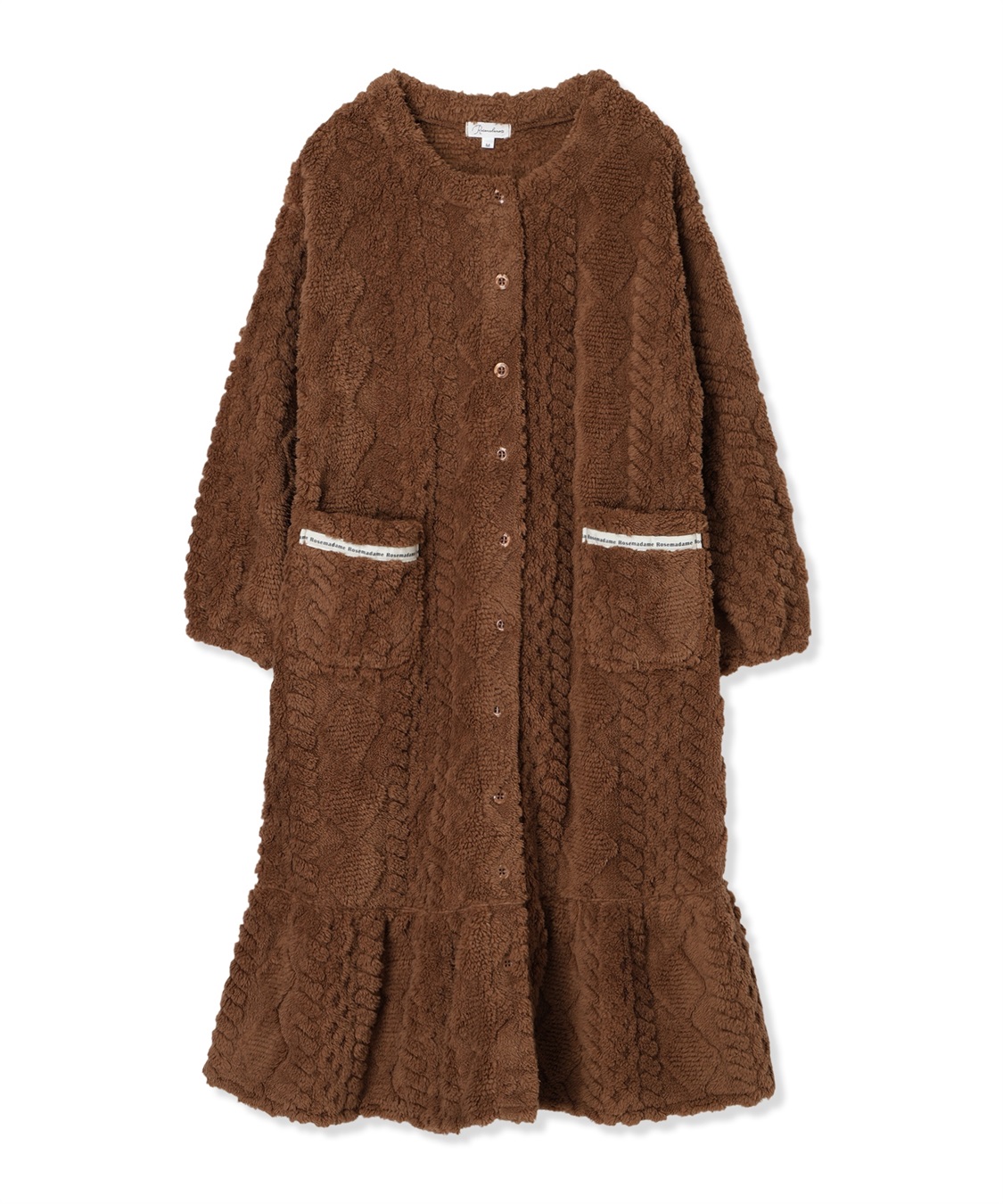 Rosemadame ｹｰﾌﾞﾙ柄ﾌﾘｰｽﾈｸﾞﾘｼﾞｪ_variation_2