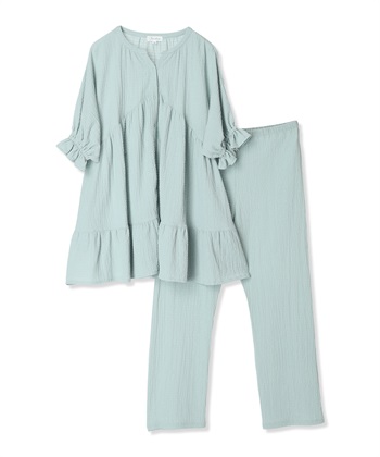 Rosemadame ふくれジャガード マタニティパジャマ （マタニティ/ 妊婦服）授乳楽々 妊婦服 産前・産後対応_variationthumb_3