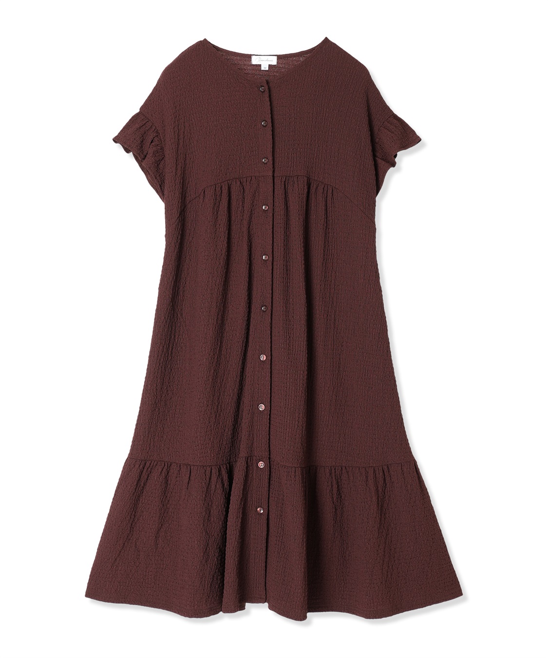 Rosemadame ふくれジャガードネグリジェ/マタニティパジャマ ワンピースパジャマ（マタニティ/ 妊婦服）授乳楽々 妊婦服 産前・産後対応_variation_2