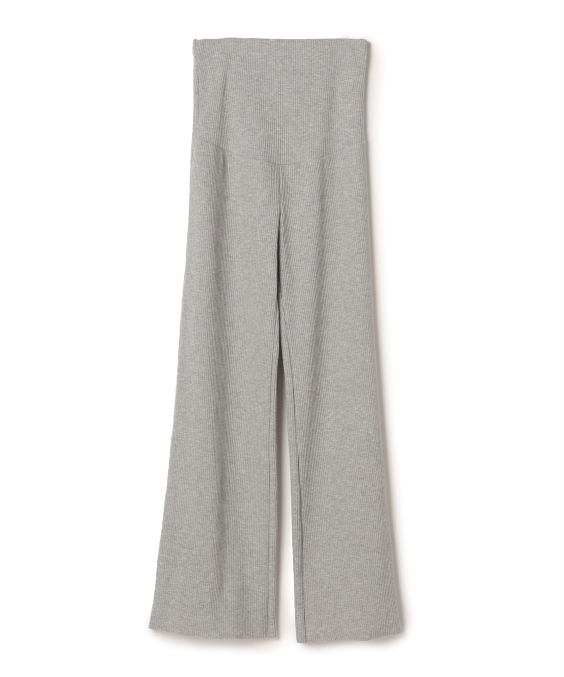 Rosemadame 産後にも活躍 セルフカットできるマタニティリブストレートらくちんパンツ（マタニティ）妊婦服 産前・産後対応_variation_4