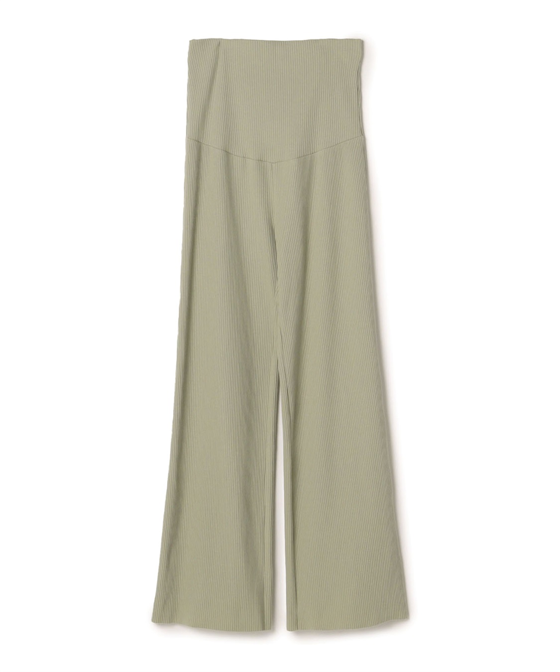 Rosemadame 産後にも活躍 セルフカットできるマタニティリブストレートらくちんパンツ（マタニティ）妊婦服 産前・産後対応_variation_5