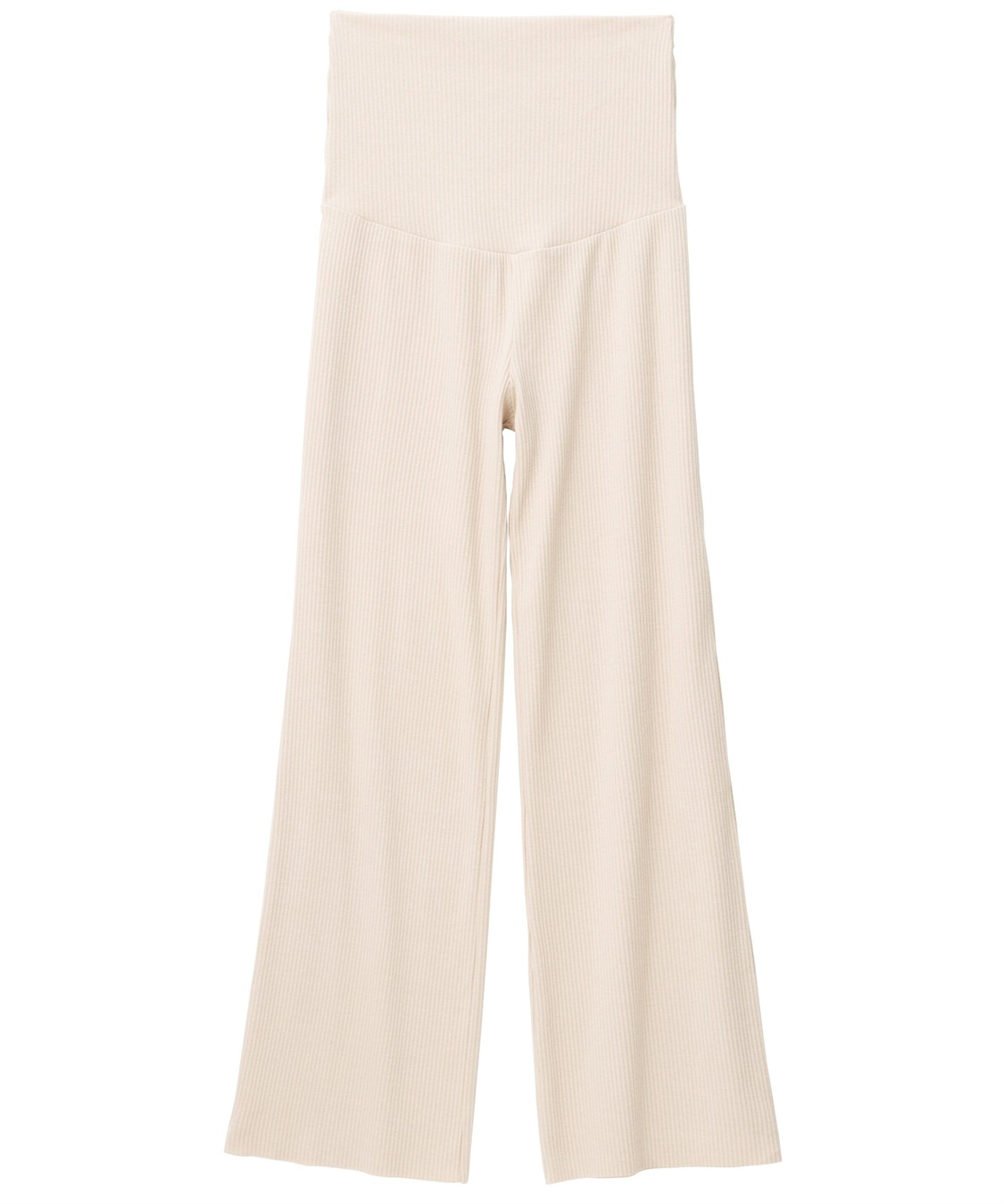 Rosemadame 産後にも活躍 セルフカットできるマタニティリブストレートらくちんパンツ（マタニティ）妊婦服 産前・産後対応_variation_4