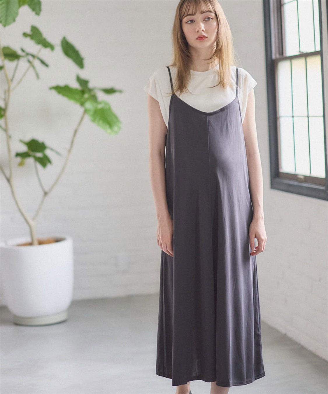 Rosemadame 【セット】汗染み防止加工トップス＆接触冷感キャミワンピ（マタニティ&amp;授乳服）_variation_4