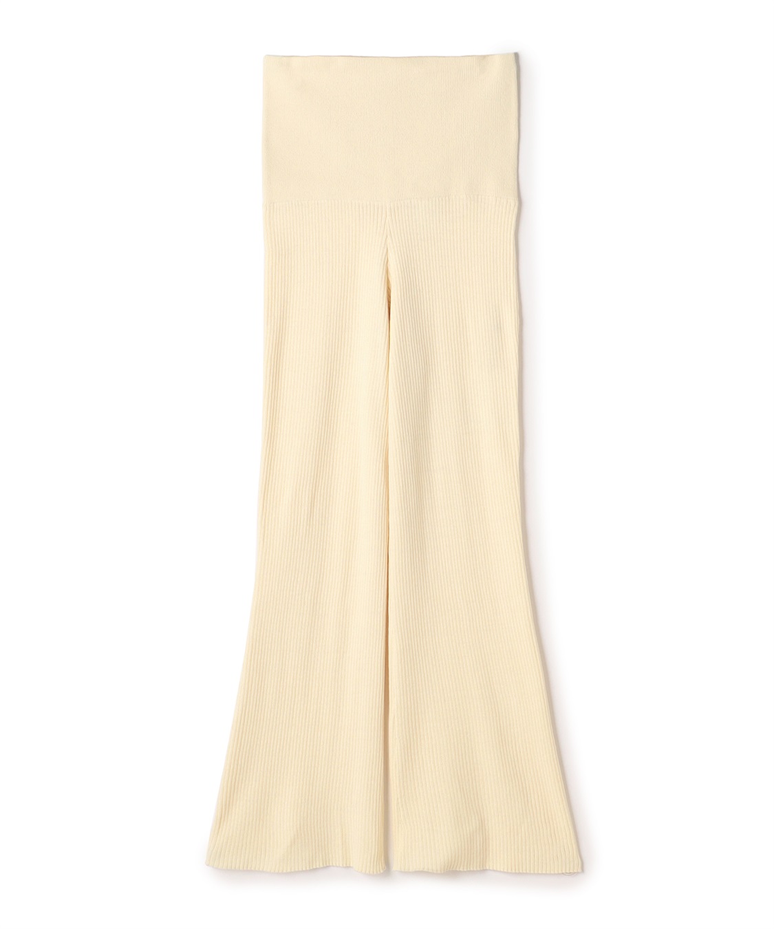 Rosemadame ニットリブフレアパンツ(マタニティ/妊婦服 産前・産後対応)_variation_1