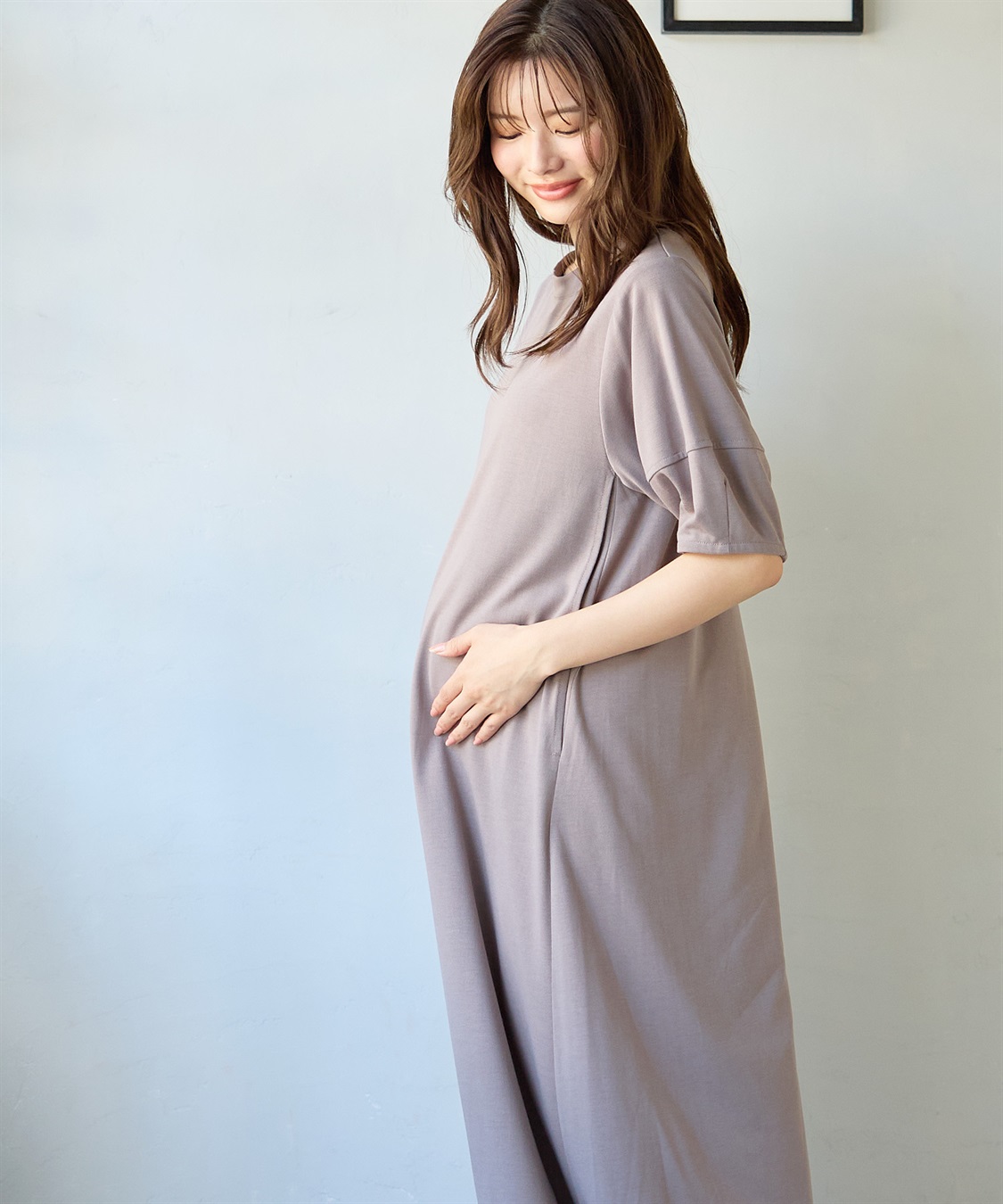 Rosemadame 汗染み防止ランタンスリーブワンピ_variation_1