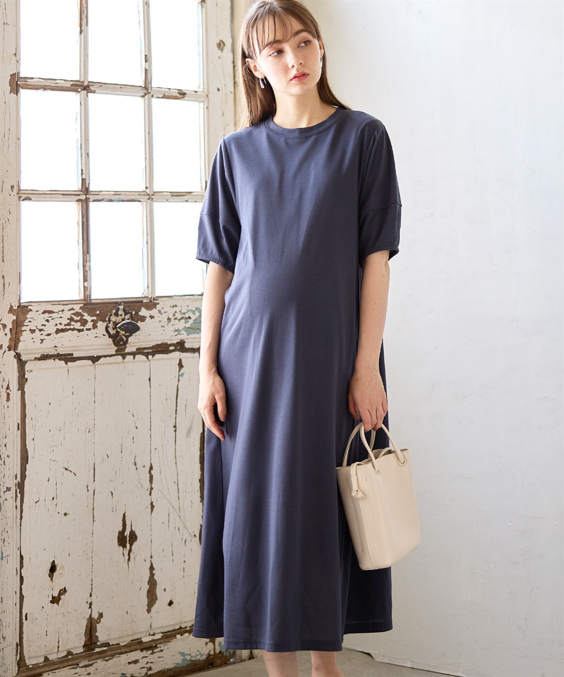 Rosemadame 汗染み防止ランタンスリーブワンピ_variation_2