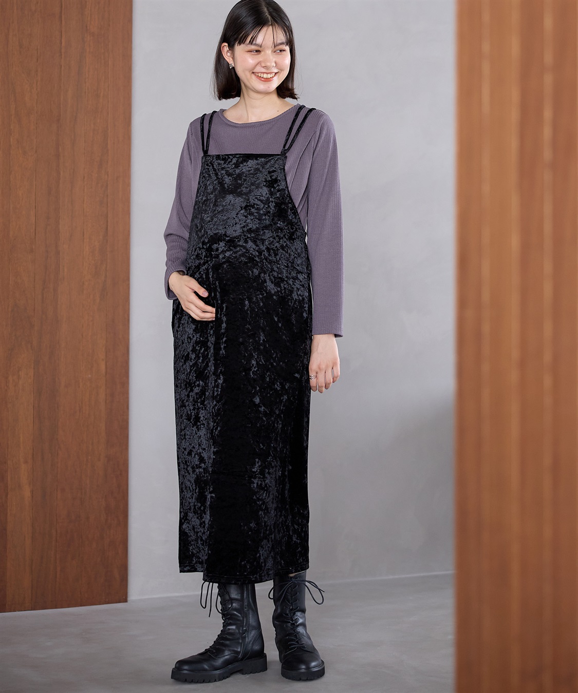 Rosemadame クラッシュベロアキャミOPES_main