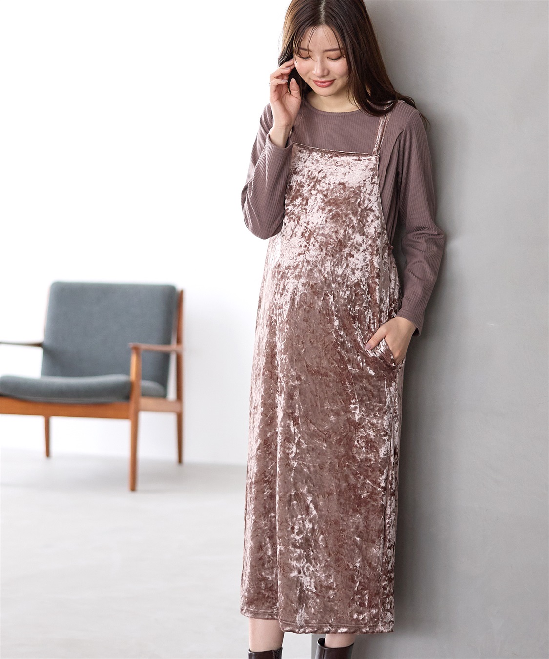 Rosemadame クラッシュベロアキャミOPES_variation_2