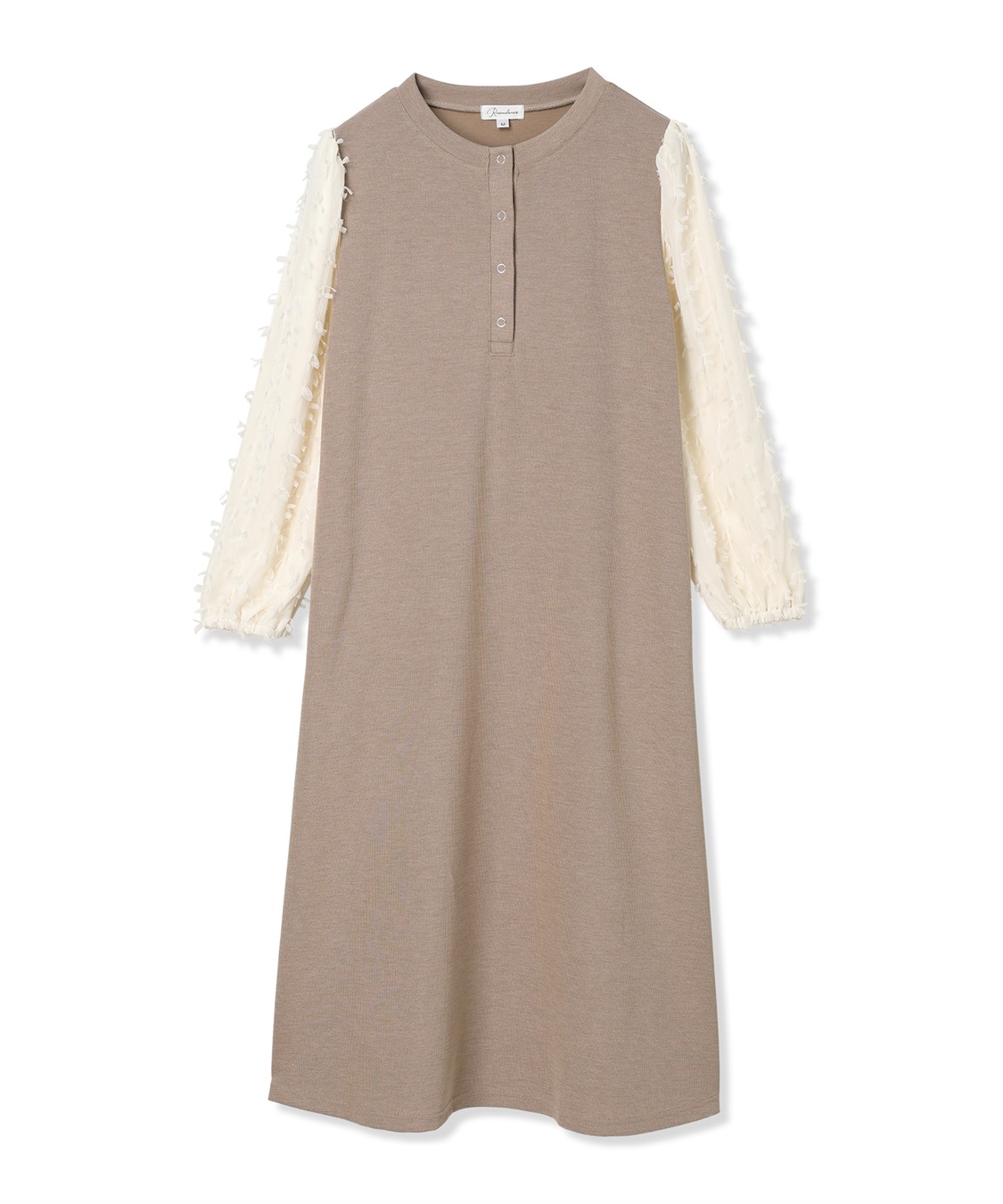 Rosemadame Ｗフェイスニットソー&#215; リボンチュールワンピース_variation_2