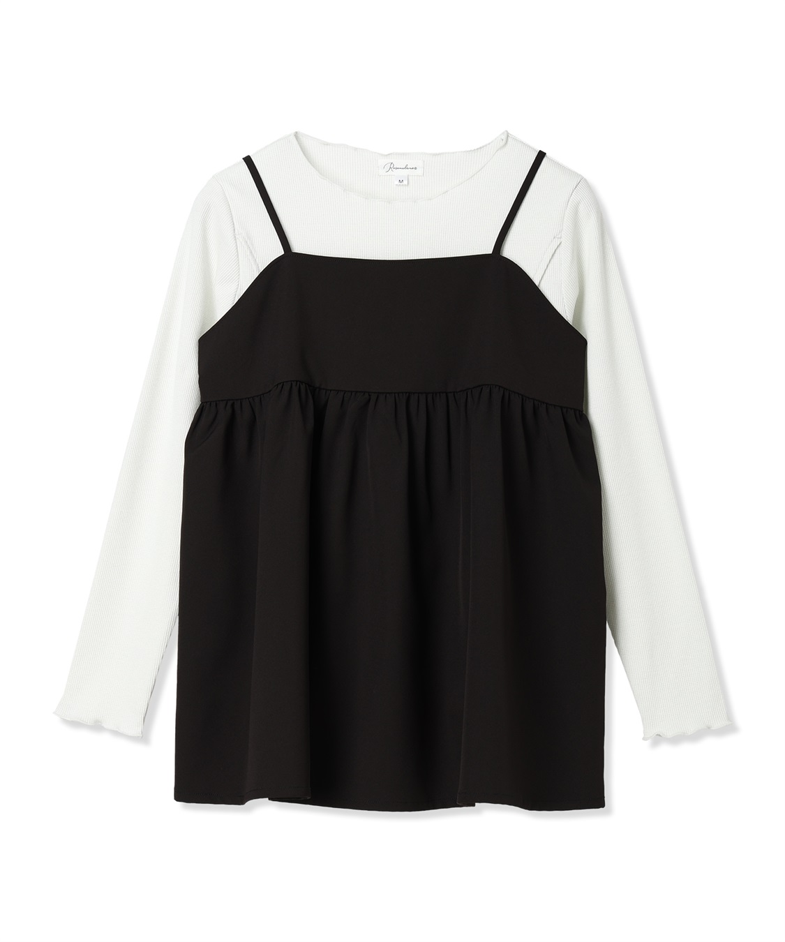 Rosemadame エステルツイル&#215; ラメテレコ　キャミチュニックセット_variation_1