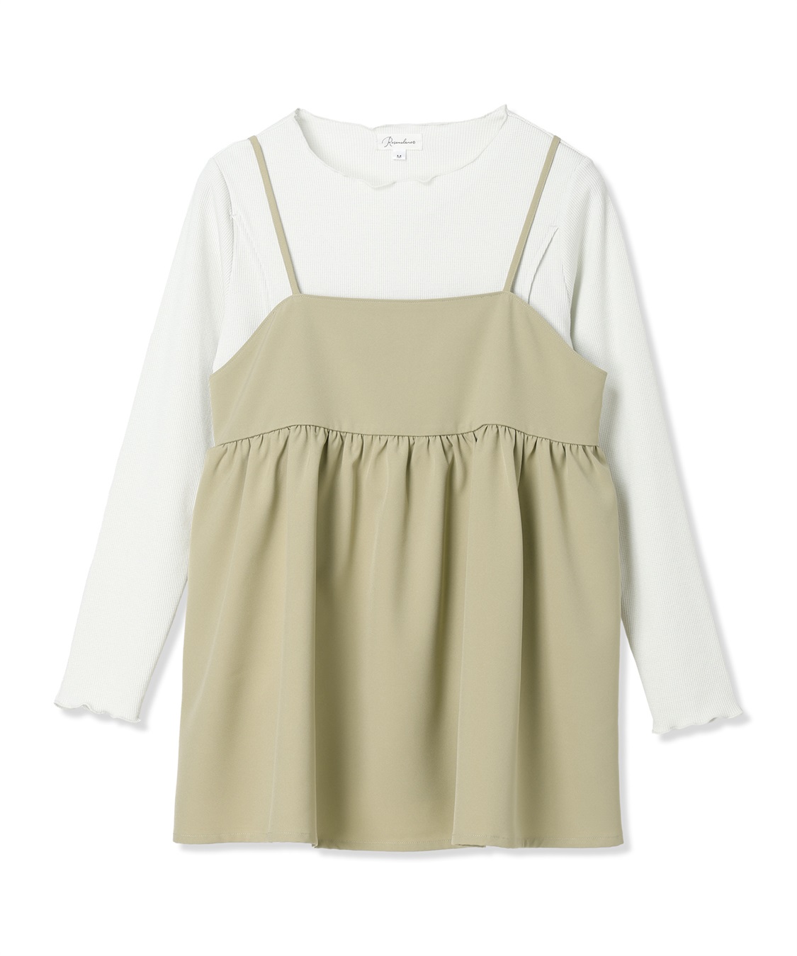 Rosemadame エステルツイル&#215; ラメテレコ　キャミチュニックセット_variation_2