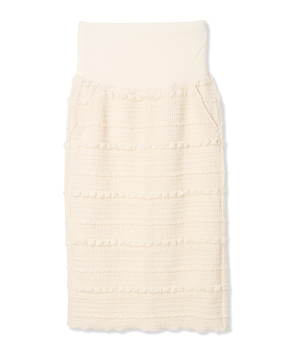 Rosemadame ふくれボーダーナロースカート_variation_1