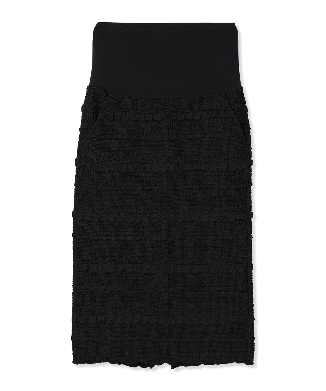 Rosemadame ふくれボーダーナロースカート_variation_2