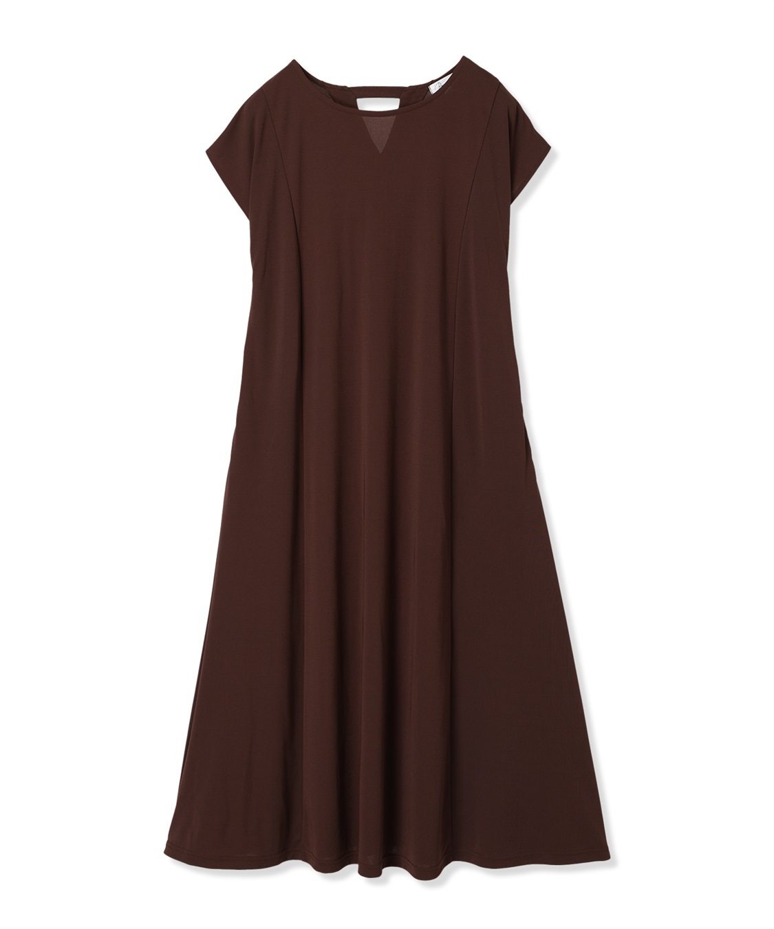 Rosemadame 【接触冷感】スムースAラインワンピース（マタニティ/授乳服）授乳口付き 授乳楽々 妊婦服 産前・産後対応_variation_2