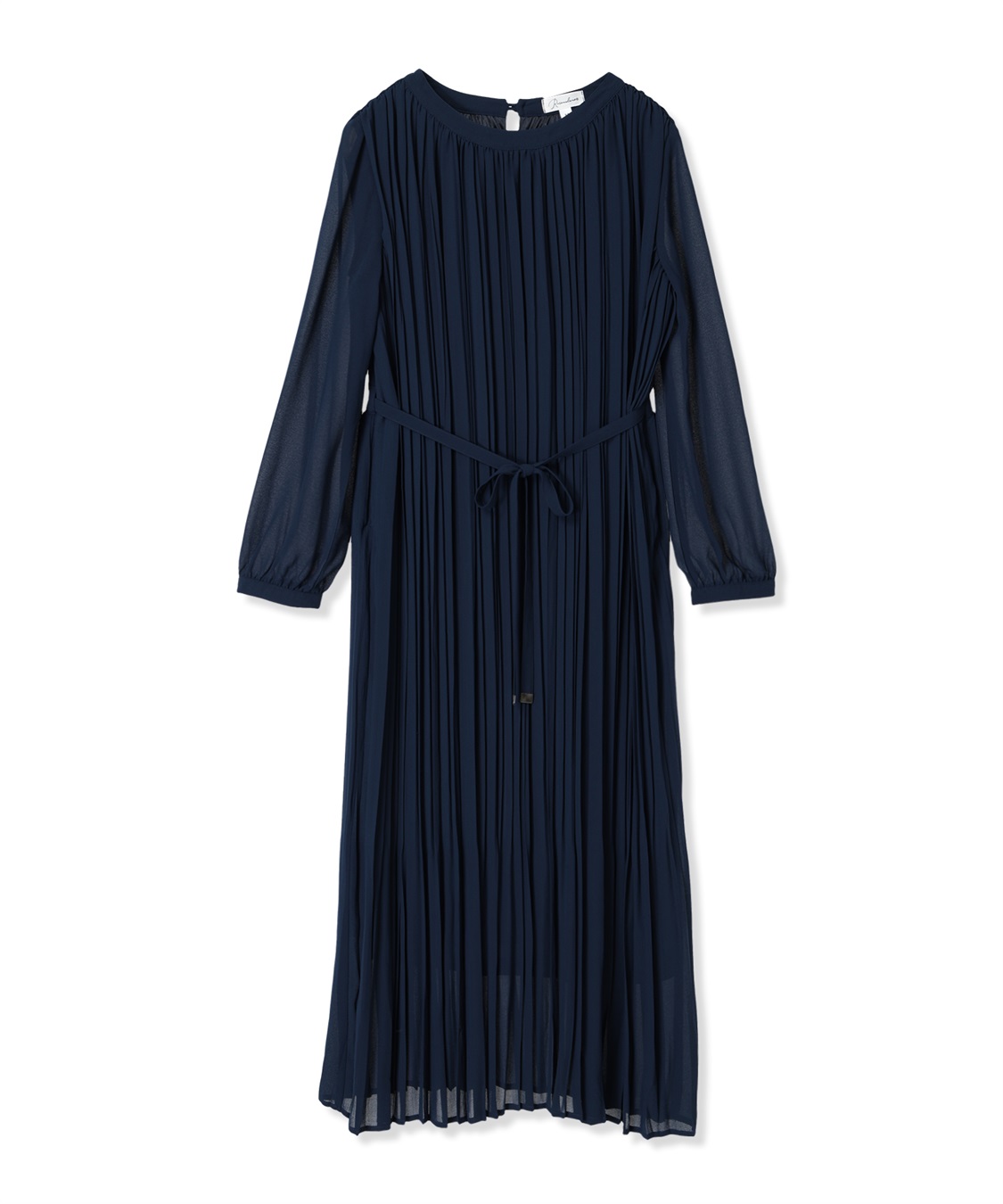 Rosemadame 梨地シフォンプリーツ オケージョンワンピース（マタニティ/授乳服）授乳口付き 授乳楽々 妊婦服 産前・産後対応_variation_3