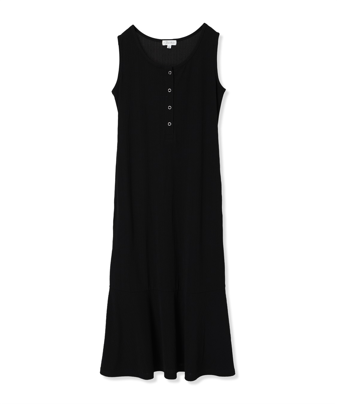 Rosemadame ランダムテレコ ノースリーブワンピース（マタニティ/授乳服）授乳口付き 授乳楽々 妊婦服 産前・産後対応_variation_1