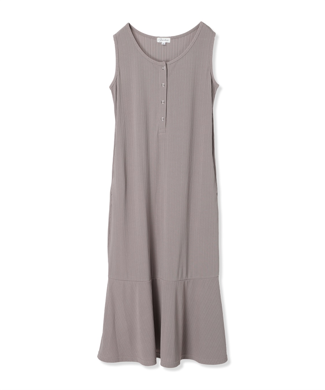 Rosemadame ランダムテレコ ノースリーブワンピース（マタニティ/授乳服）授乳口付き 授乳楽々 妊婦服 産前・産後対応_variation_2