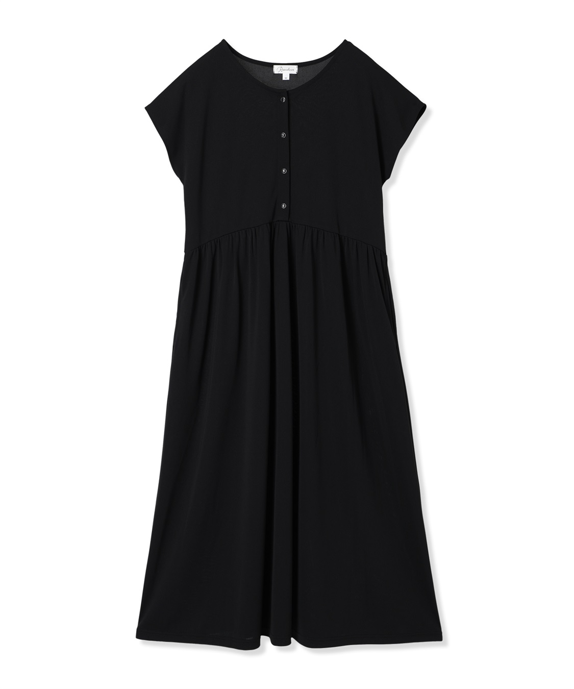 Rosemadame 【接触冷感】スムース ウエスト切替フレアワンピース_variation_1