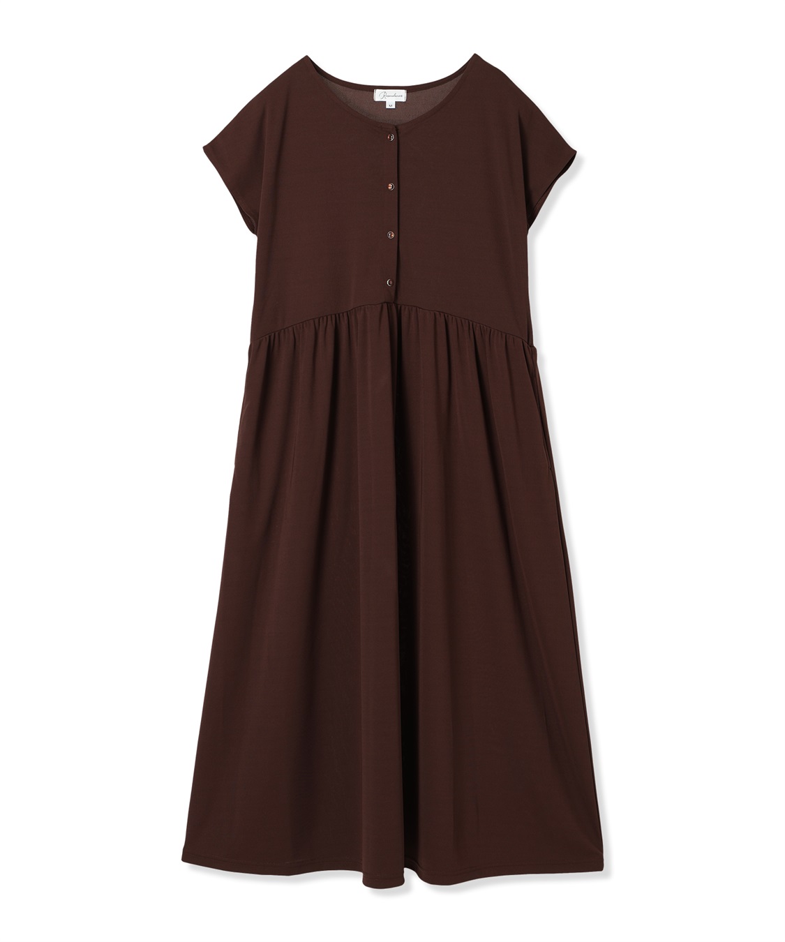 Rosemadame 【接触冷感】スムース ウエスト切替フレアワンピース_variation_2