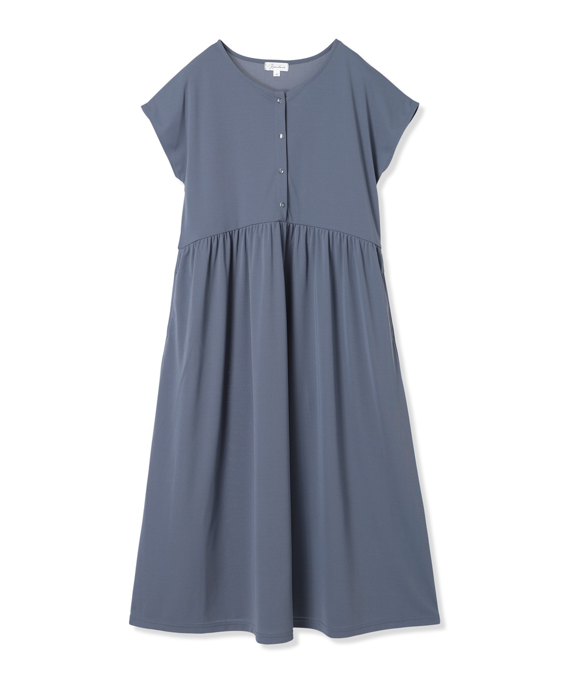 Rosemadame 【接触冷感】スムース ウエスト切替フレアワンピース_variation_3