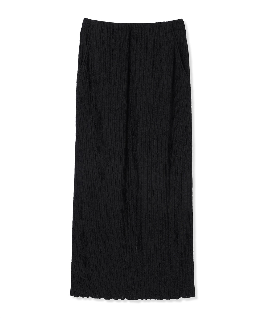 Rosemadame ストライプジャガードナロースカ－ト（マタニティ～産後）妊婦服 産前・産後対応_variation_1