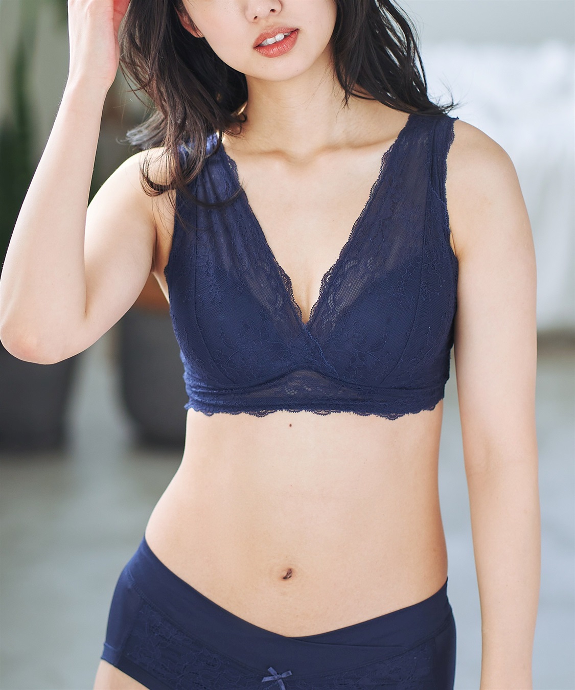 Rosemadame ナイトブラ 授乳ブラジャー 快適睡眠設計ノンワイヤー 授乳ブラ レースモールドブラ ナイトブラ おやすみブラ ストレスフリー 授乳楽々 授乳ブラジャーマタニティブラ  簡単授乳 産前 産後_variation_2