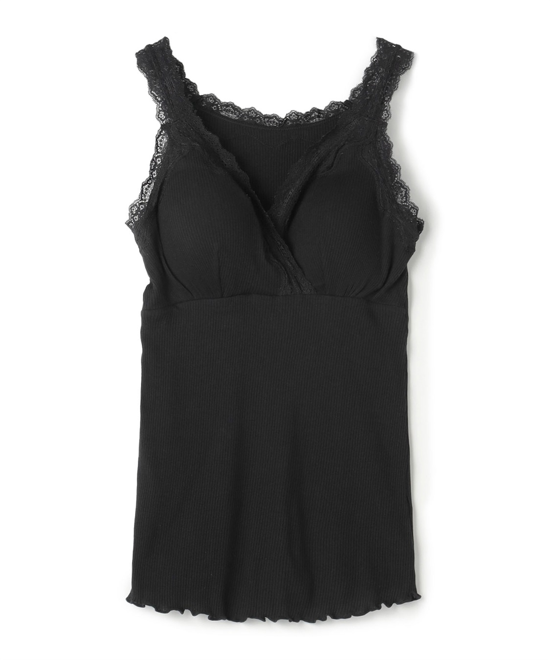 Rosemadame リブレース カシュクール授乳タンクトップ（マタニティ/授乳楽々 妊婦服 産前・産後対応）_variation_2