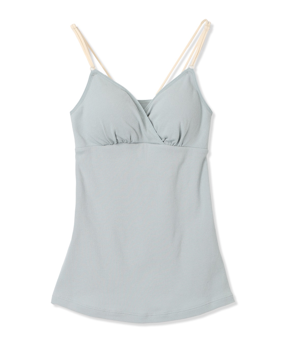 Rosemadame ストレッチリブ クロスオープン授乳キャミ(マタニティキャミソール/カシュクール/ノンワイヤー/肩紐調節可/産前・産後対応）_variation_4