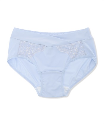 リッチレース産前産後ショーツ(ブルー-Ｍ)