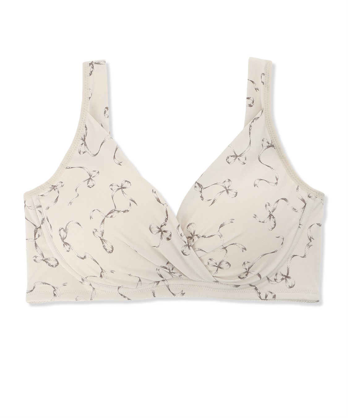 Rosemadame レーヨンベア天竺リボン柄・無地　授乳ブラ_variation_1