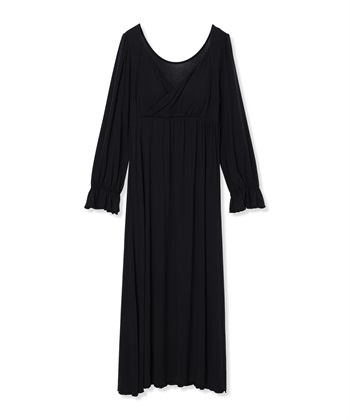 Rosemadame レーヨンベア天竺リボン柄・無地　授乳ブラ付きネグリジェ/ルームワンピース_variationthumb_2