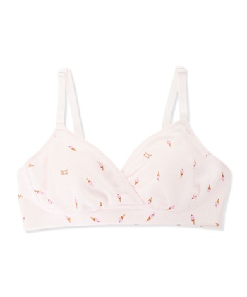 Rosemadame ワッフル風アイス柄クロスオープン授乳ブラジャー_variationthumb_2