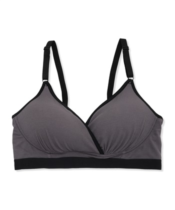 Rosemadame リブバイカラー クロスオープン授乳ブラジャー_variationthumb_1