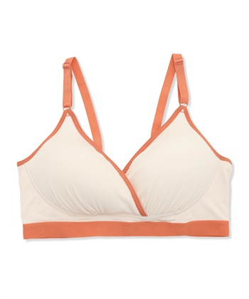 Rosemadame リブバイカラー クロスオープン授乳ブラジャー_variationthumb_2