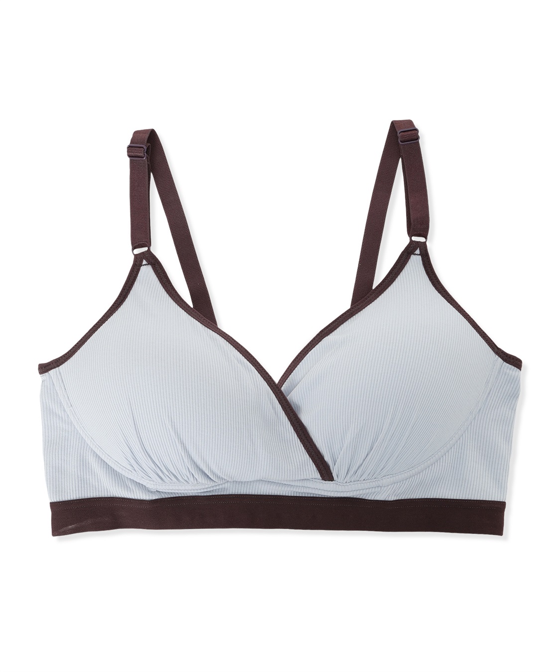 Rosemadame リブバイカラー クロスオープン授乳ブラジャー_variation_3