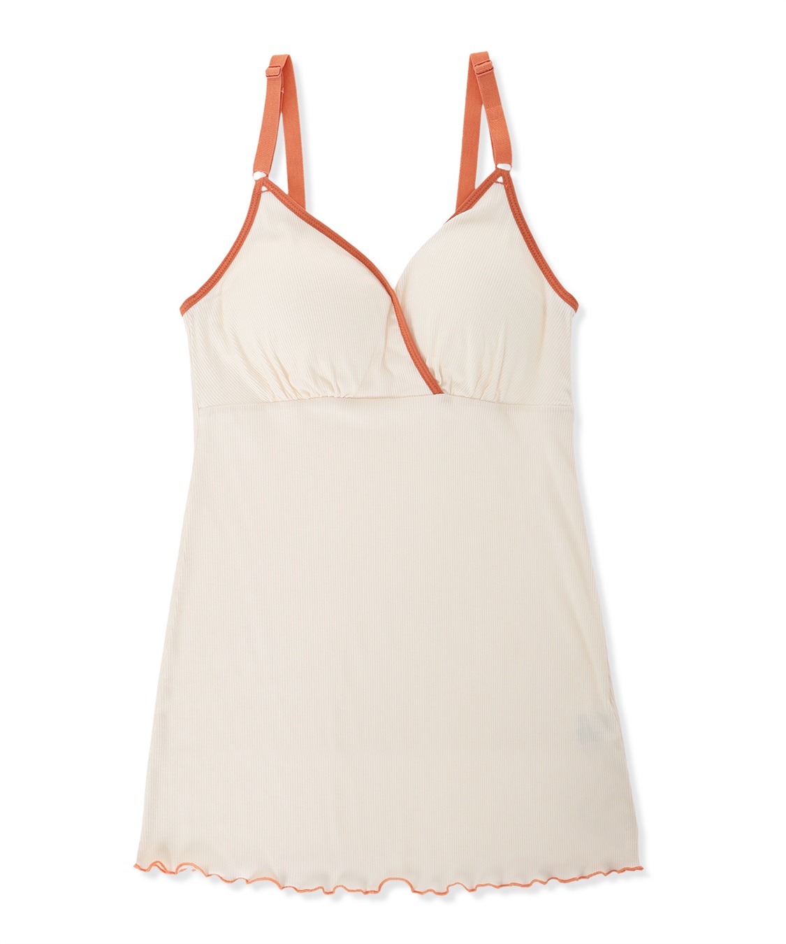 Rosemadame リブバイカラー 授乳キャミソール_variation_2