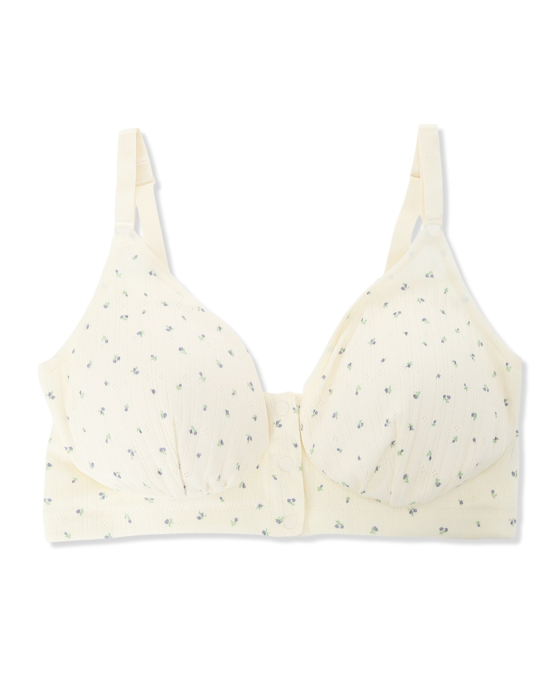 Rosemadame パターンメッシュ小花柄 授乳ブラジャー_variation_1