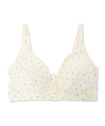 Rosemadame パターンメッシュ小花柄 授乳ブラジャー_variationthumb_1