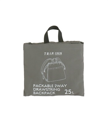 【JTB×TRIP.INN】 パッカブル2WAYバックパック　25L(Ｌグリーン-フリー)