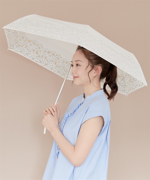 TRIP.INN】PREMIUM WHITE 晴雨兼用日傘 Life Style by cross marche