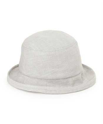 【累計販売数25万点突破】UVカットつば広カジュアルハット【遮熱】(グレー-54.5cm)