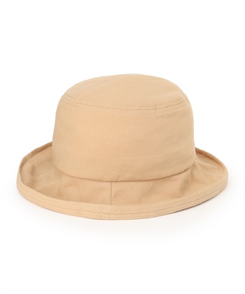 【累計販売数25万点突破】UVカットつば広カジュアルハット【遮熱】(キャメル-54.5cm)