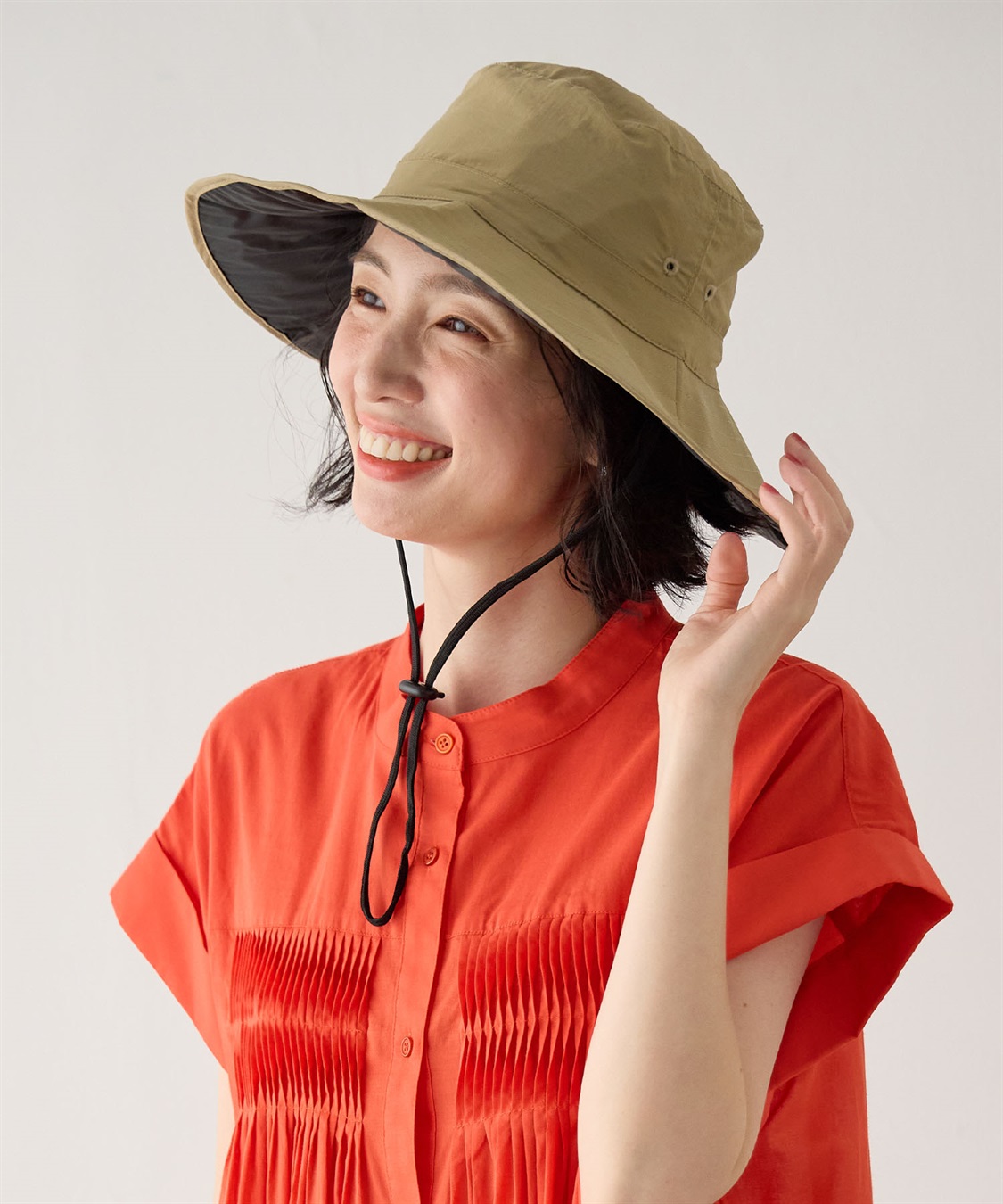 JOIN PARK 【Wpc.】UVカットサファリハット【UVカット率100％ 遮光率100％ UPF50＋ 紫外線対策 洗濯機OK】_variation_2