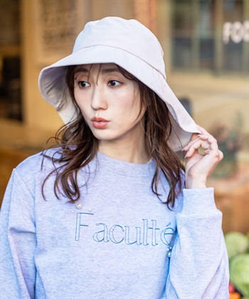 【Wpc.】UVカット接触冷感コンパクトエアリーハット【超軽量55g 帽子 ハット つば部分 完全遮光100％＆完全UVカット100％生地 UPF50+ あご紐付き 調整可能 日焼け対策 紫外線対策】(ベージュ-フリー)