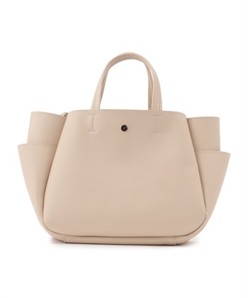 【軽量】ふっくら２WAYショルダーバッグ(アイボリー-フリー)